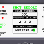 shot report screen