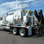 blend pump truck