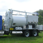 pump truck driver side